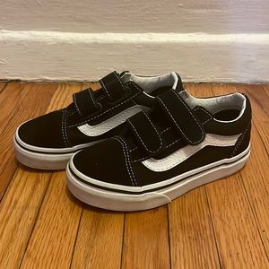 Vans Velcro size 11 kids! Only worn a few times!